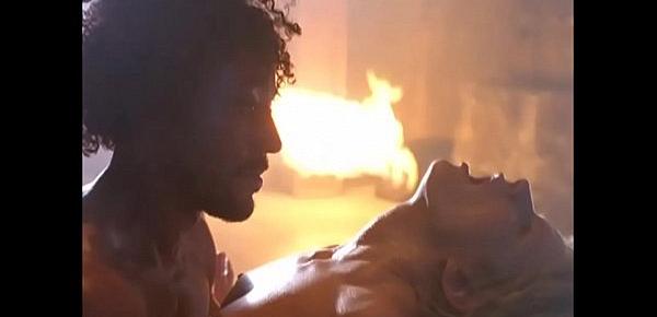  Kim Feeney and Giancarlo Esposito very hot hard sex scene from The Hunger S01E18 (Fly by Night)